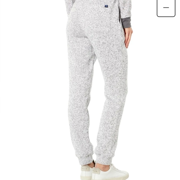 L.L Bean Lightweight Sweater Fleece Pants in Light Gray Heather - Picture 2 of 8